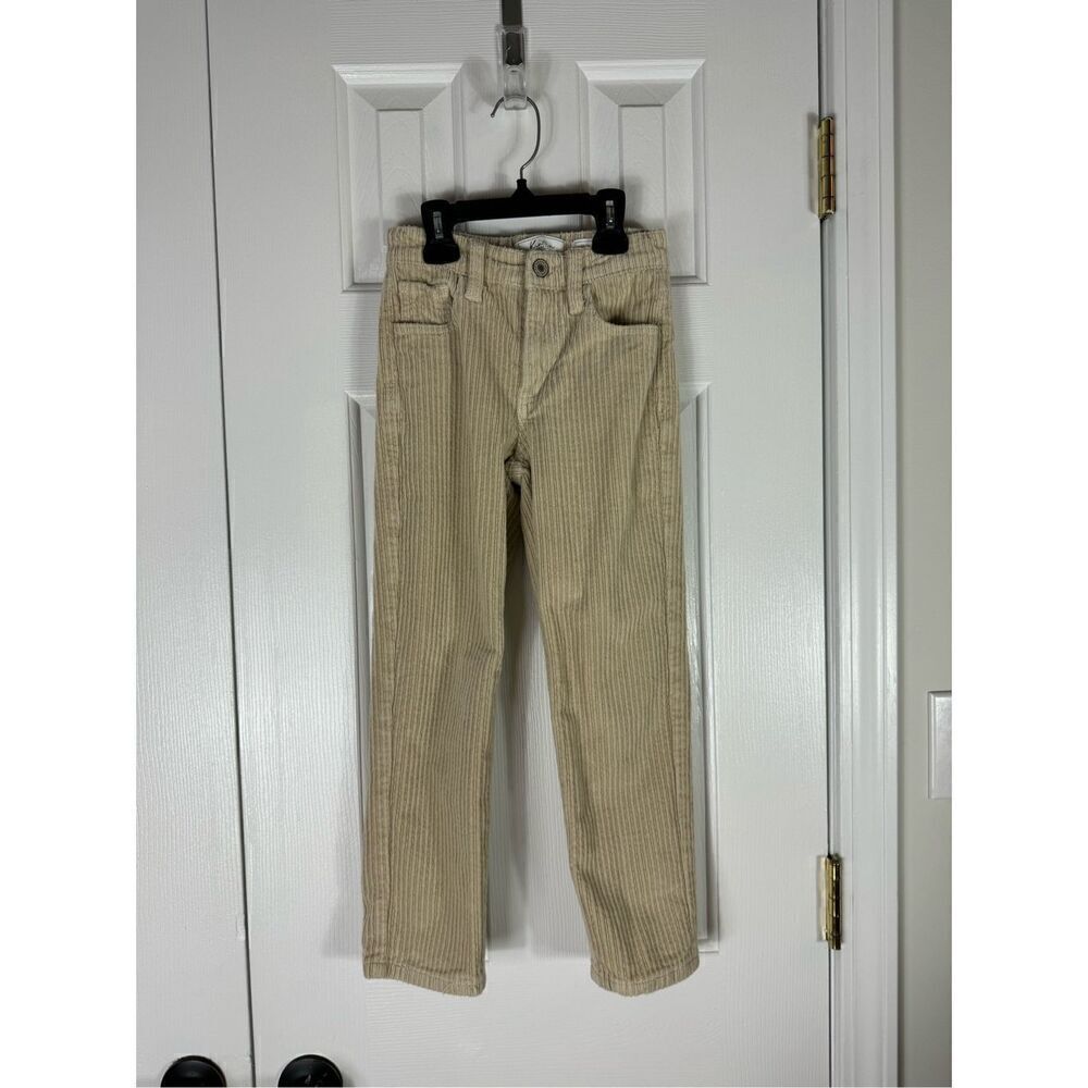 Kancan Boys Tan Cords Size 8